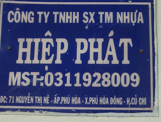 Hình ảnh công ty Hiệp Phát - Nhựa Hiệp Phát - Công Ty TNHH Sản Xuất Thương Mại Nhựa Hiệp Phát